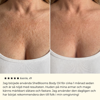 SheBloom® firming body oil