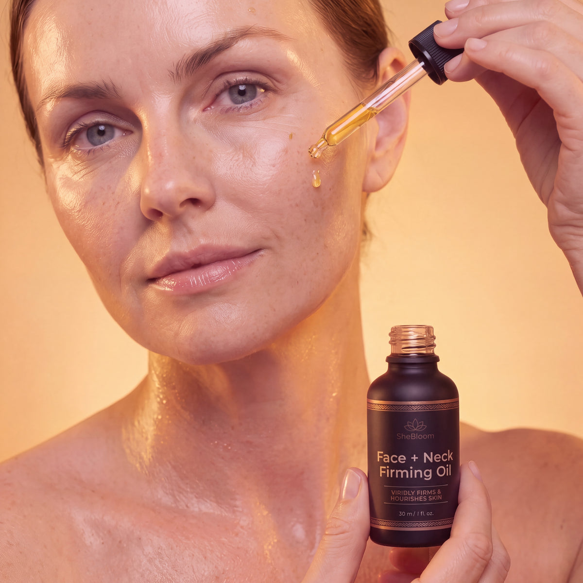 SheBloom® Face + Neck Firming Oil