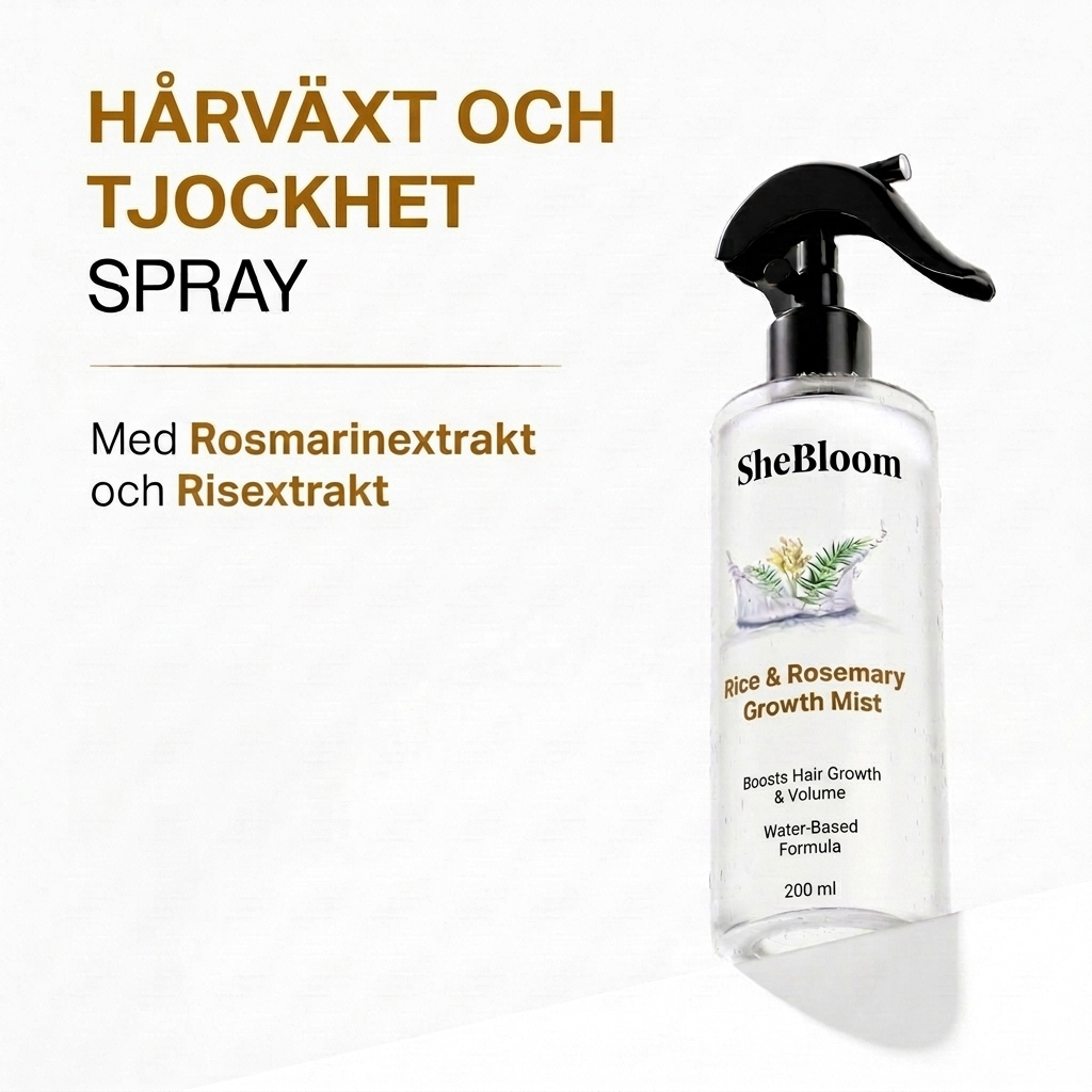 SheBloom® Rice & Rosemary Growth Mist